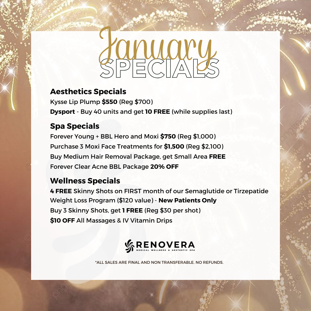 January Monthly Specials